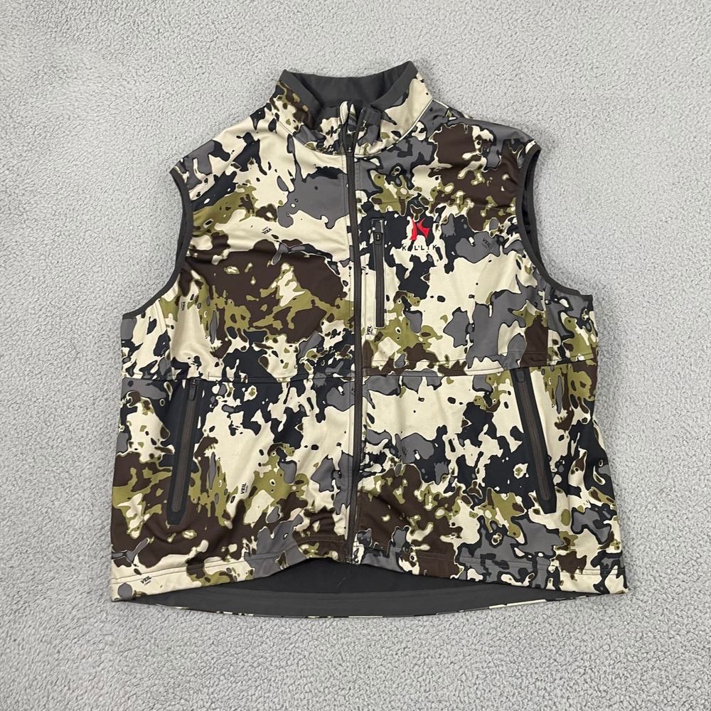 Killik Veil Camo Vest Men 3XL Outdoor Hunting Softshell